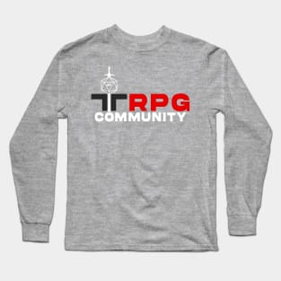 TTRPG Community Logo (Dark) Long Sleeve T-Shirt